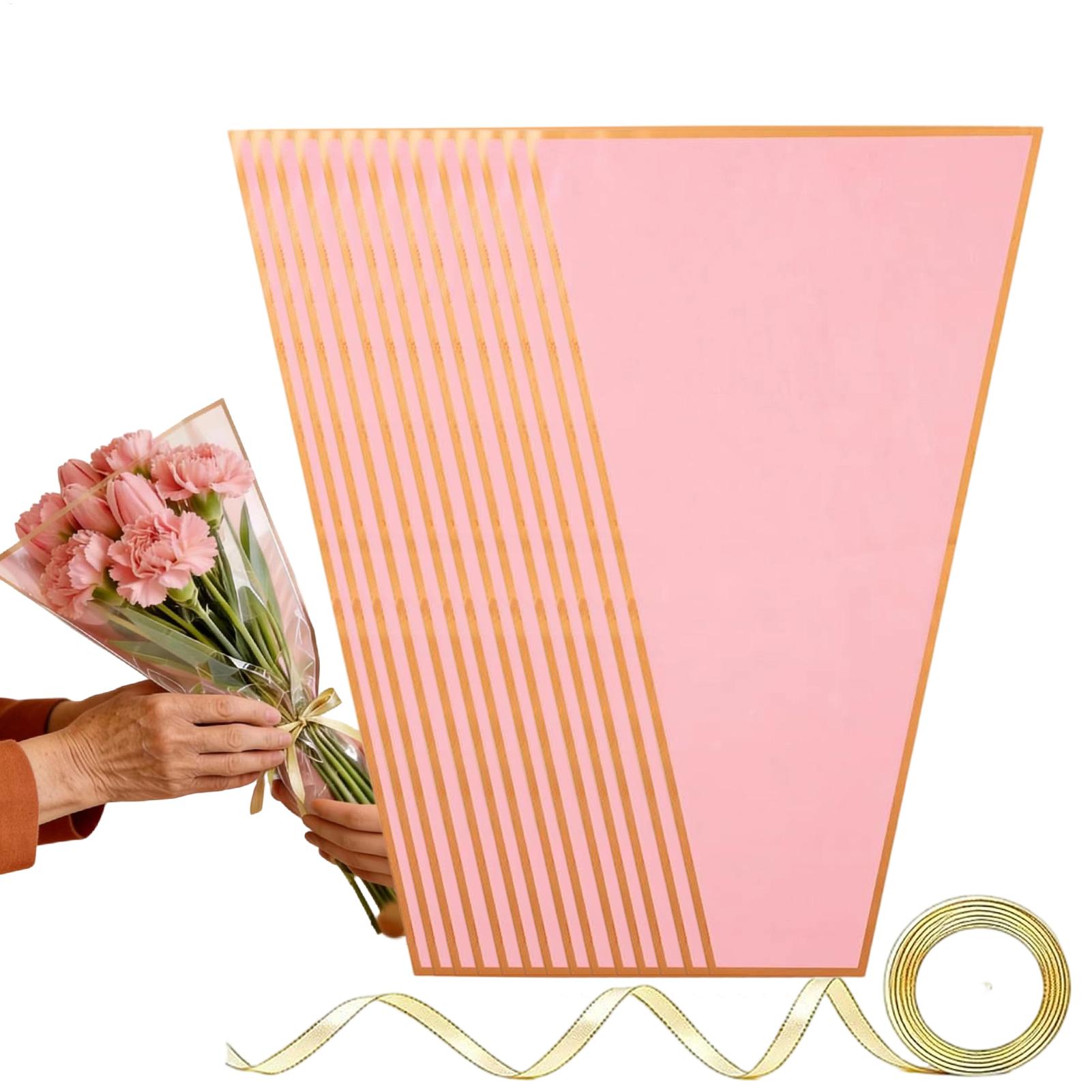 Florist Supply Ribbon - Sacs d'emballage pour fleurs, 50 pièces