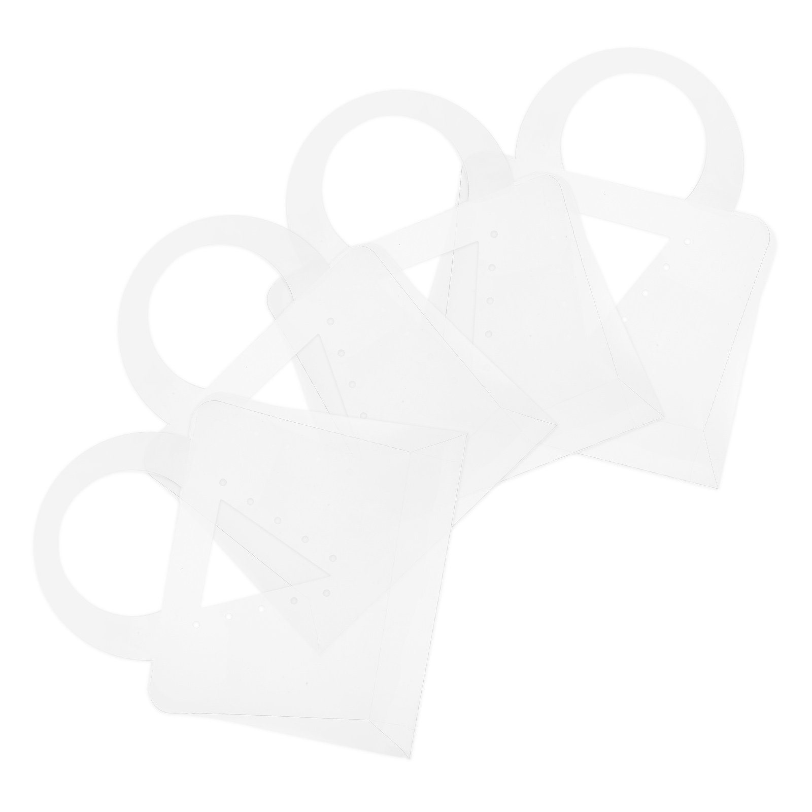 Florist Supply Shop - Sacs cadeaux transparents pour bouquets, avec