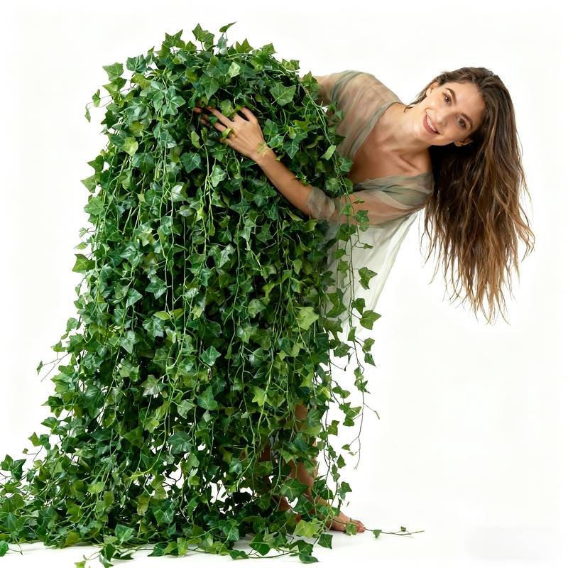 Preserved Moss Sheet - Guirlande de lierre de 19m/755 pouces,