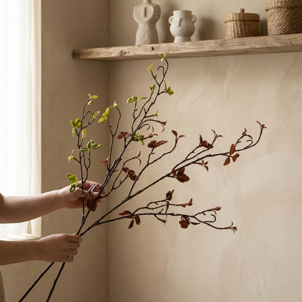 Décorations artificielles aspe - Branch Curly Willow avis et prix