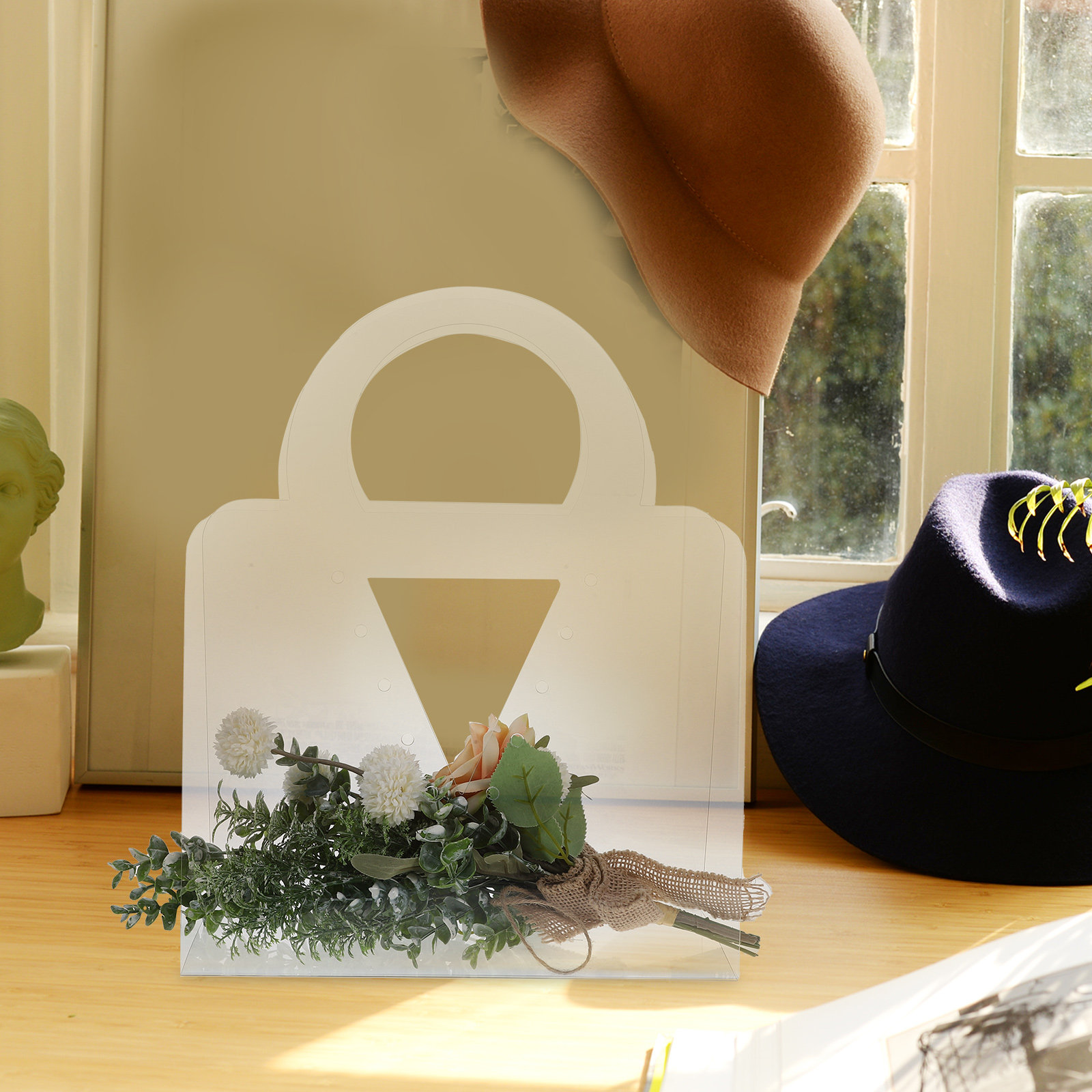 4 sacs cadeaux transparents av - Florist Supply Shop avis et prix