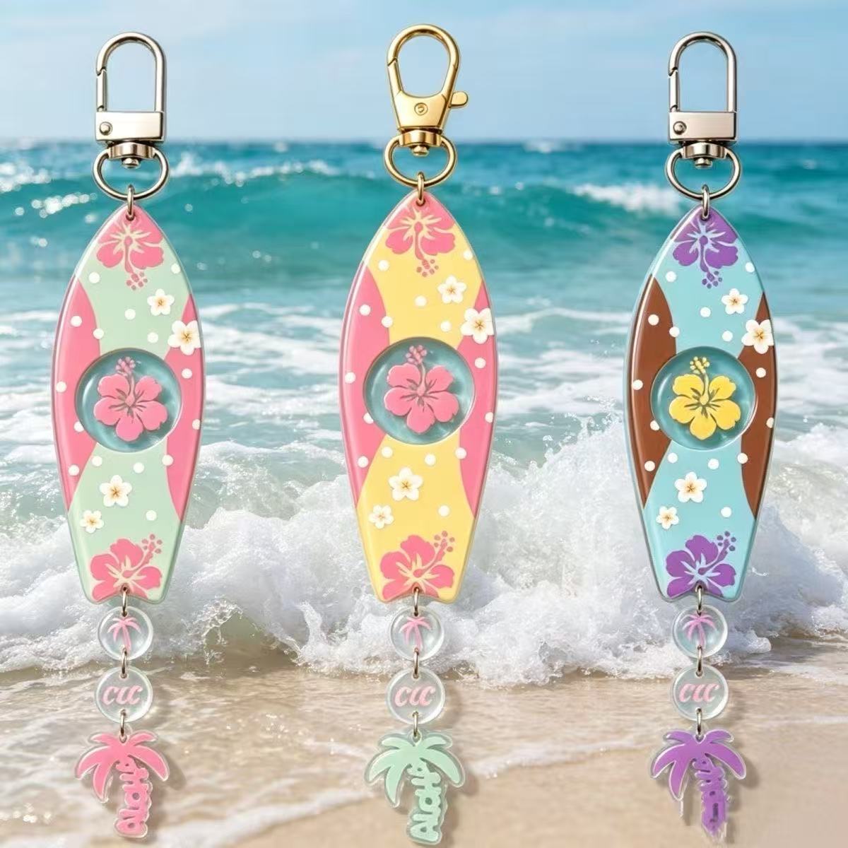 Ensemble de porte-clés en acry - Supply Florist avis et prix