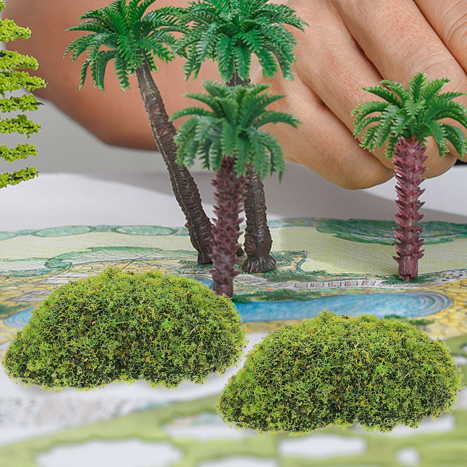 Roches de mousse artificielles - Preserved Moss Sheet avis et prix