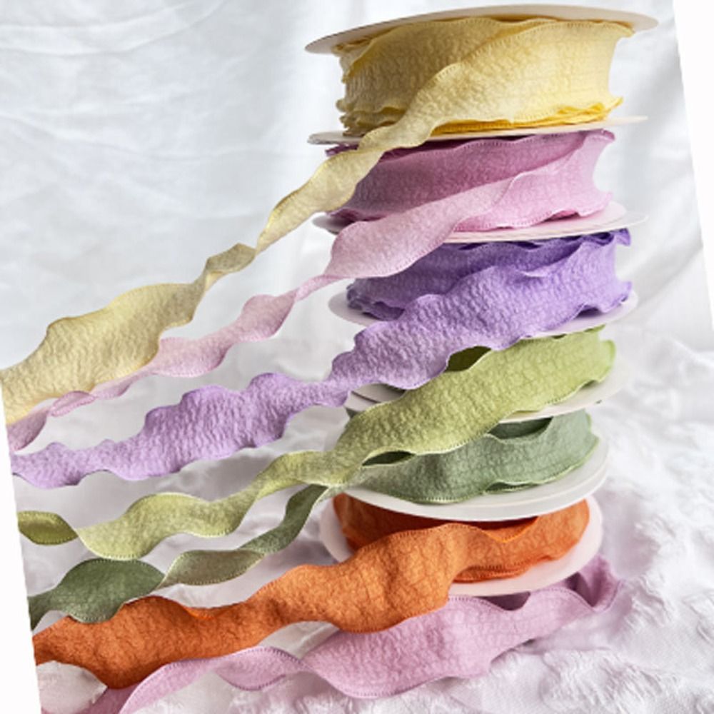 Ruban en coton froissé pour em - Florist Supply Ribbon avis et prix