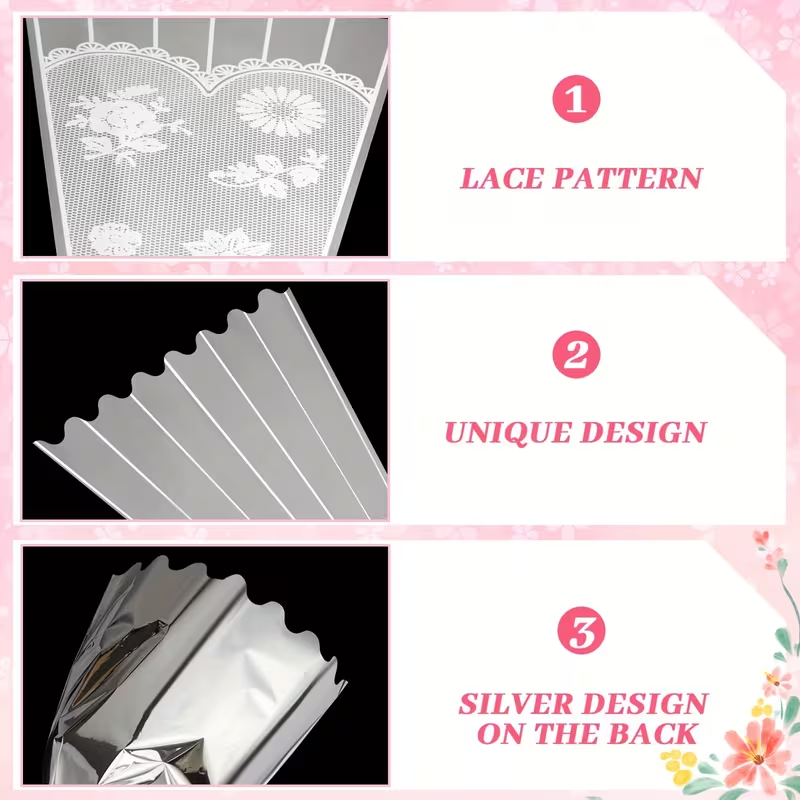 100 pochettes transparentes à  - Florist Supply Ribbon avis et prix